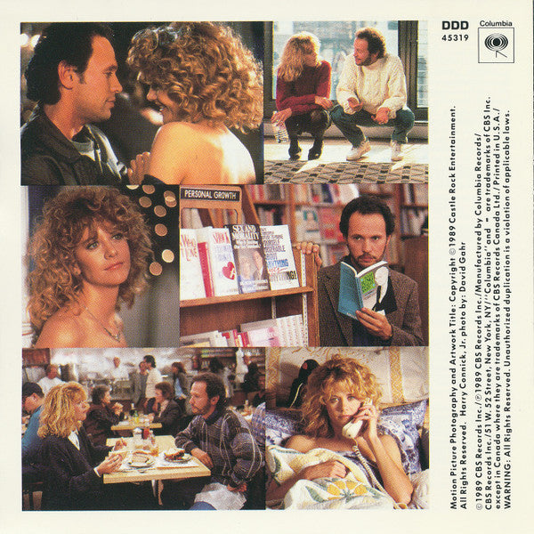 Harry Connick, Jr. : Music From The Motion Picture "When Harry Met Sally..." (CD, Album, RP)