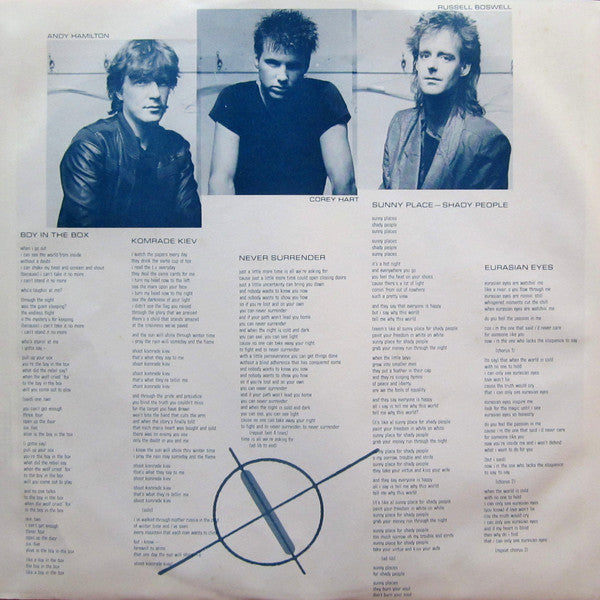 Corey Hart : Boy In The Box (LP, Album, Club)