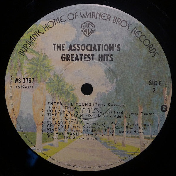 The Association (2) : Greatest Hits! (LP, Comp, RE)