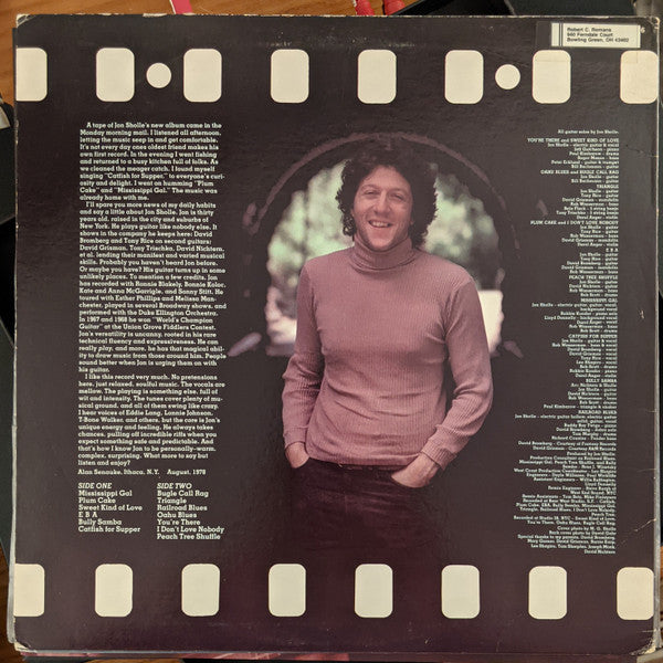 Jon Sholle : Catfish For Supper (LP, Album)