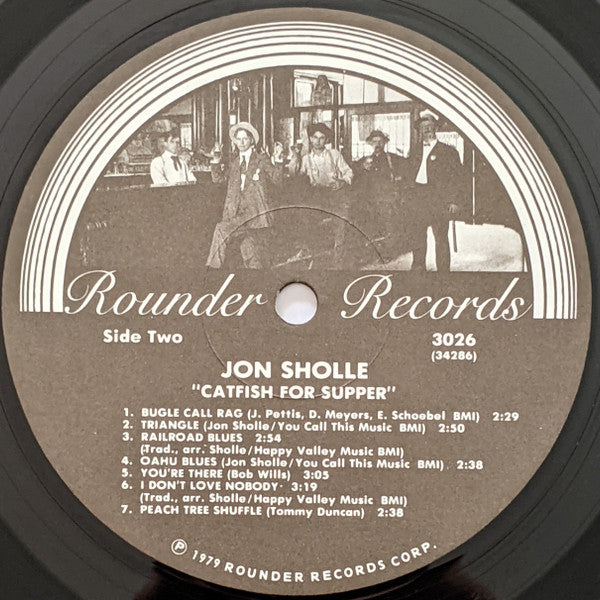 Jon Sholle : Catfish For Supper (LP, Album)