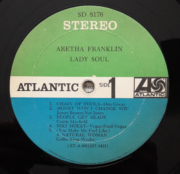 Aretha Franklin : Lady Soul (LP, Album, MO )