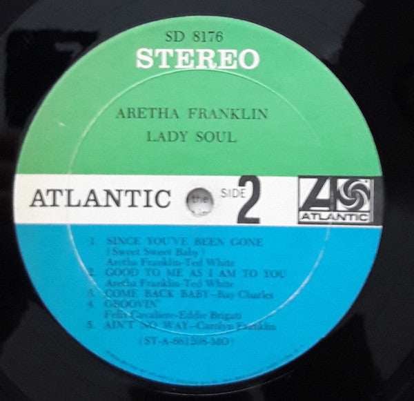 Aretha Franklin : Lady Soul (LP, Album, MO )