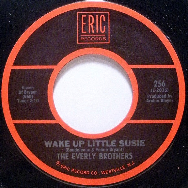 Everly Brothers : Wake Up Little Susie / Poor Jenny (7")