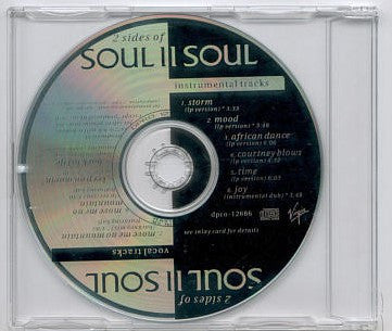 Soul II Soul : 2 Sides Of Soul II Soul (CD, Promo)