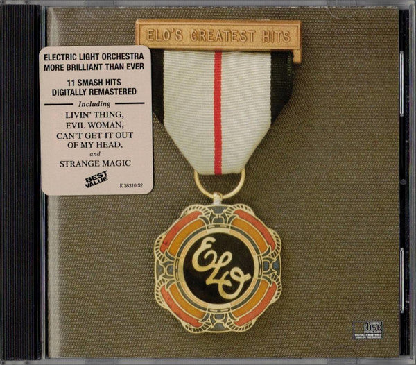 Electric Light Orchestra : ELO's Greatest Hits (CD, Comp, RE, RP, Son)