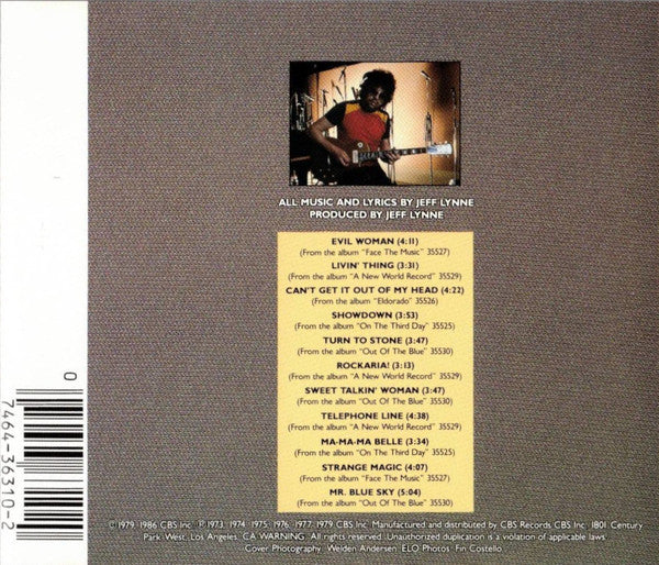 Electric Light Orchestra : ELO's Greatest Hits (CD, Comp, RE, RP, Son)