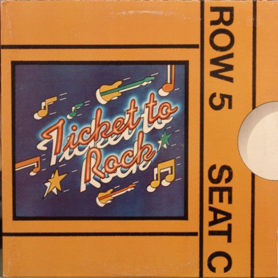 Various : Ticket To Rock (LP, Comp, Promo)