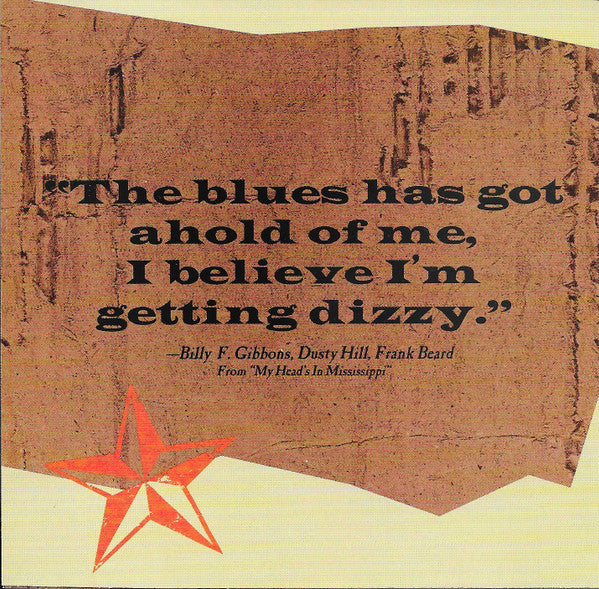 ZZ Top : One Foot In The Blues (CD, Comp)