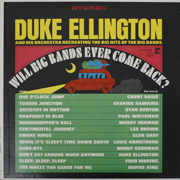 Duke Ellington And His Orchestra : Will Big Bands Ever Come Back? (LP, Album)