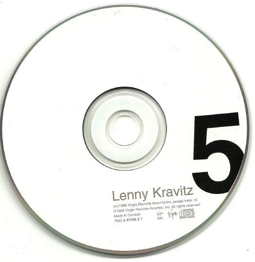 Lenny Kravitz : 5  (CD, Album, RE)