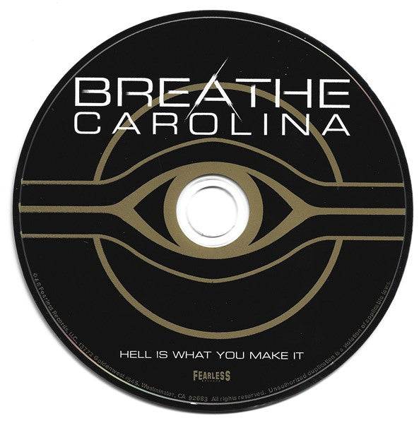 Breathe Carolina : Hell Is What You Make It (CD, Album, Cin)