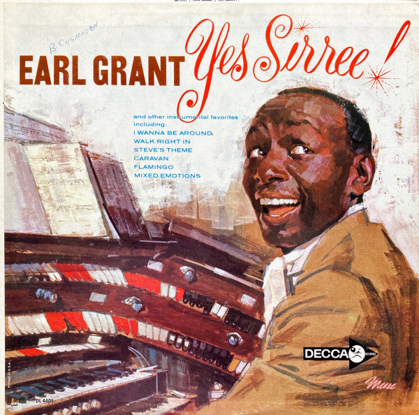 Earl Grant : Yes Sirree! (LP, Album, Mono)