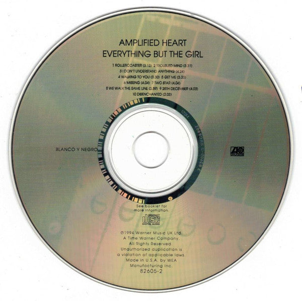 Everything But The Girl : Amplified Heart (CD, Album)