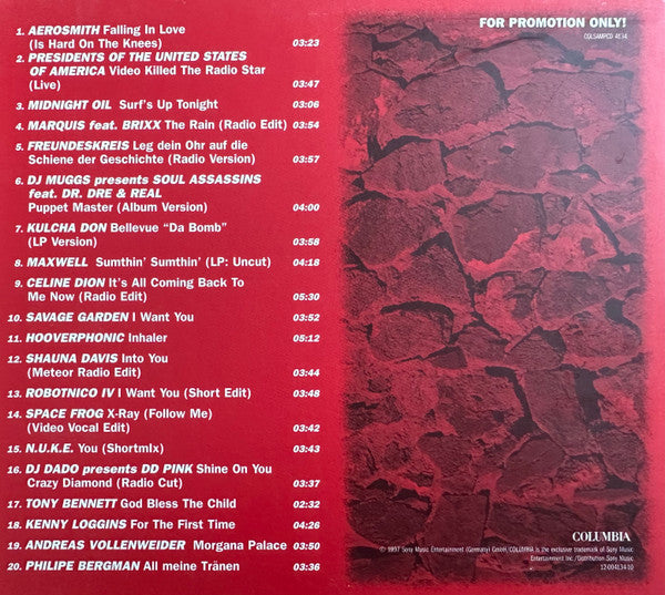 Various : Crispy Columbia Treats March/April 1997 (CD, Comp, Promo, Dig)