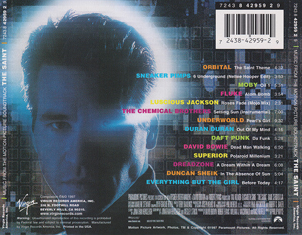 Various : The Saint (Music From The Motion Picture Soundtrack) (CD, Comp)