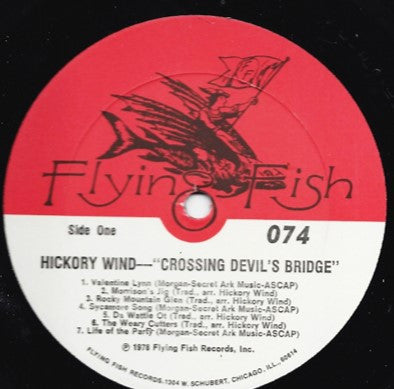 Hickory Wind : Crossing Devil's Bridge (LP, Album, Gat)