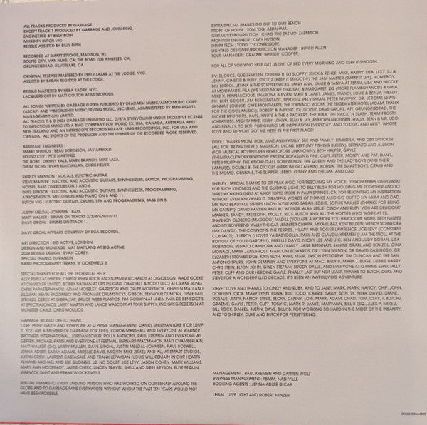 Garbage : Bleed Like Me (LP, Album, RE)
