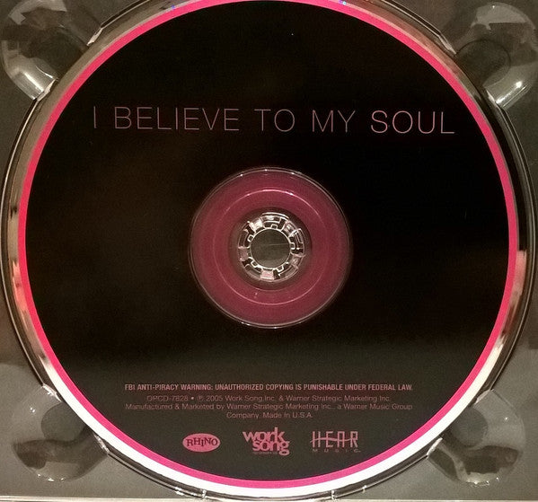Ann Peebles, Billy Preston, Mavis Staples, Irma Thomas, Allen Toussaint : I Believe To My Soul (CD, Album, Dig)