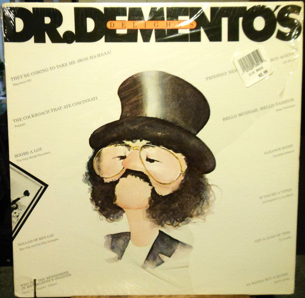 Various : Dr. Demento's Delights (LP, Comp, RP, Win)