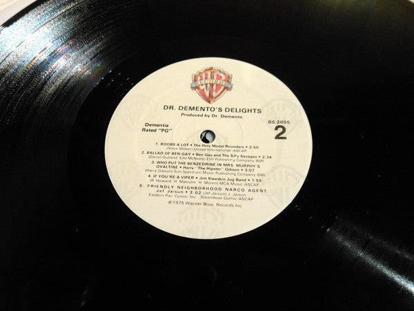 Various : Dr. Demento's Delights (LP, Comp, RP, Win)