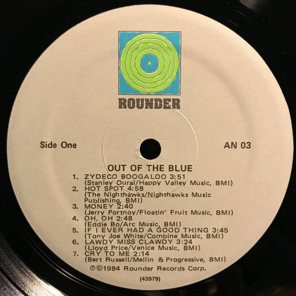 Various : Out Of The Blue (LP, Comp)