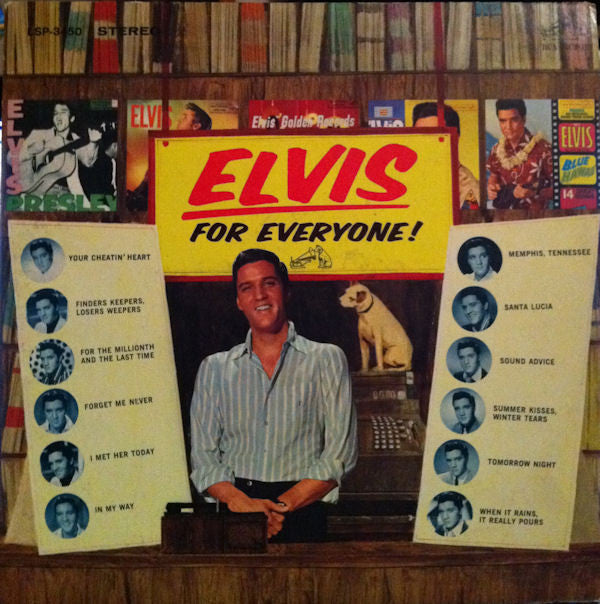 Elvis Presley : Elvis For Everyone! (LP, Album)