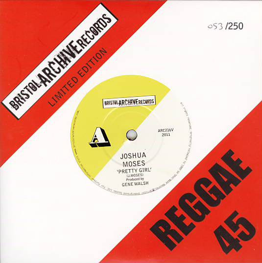 Joshua Moses (2) / Sharon Bengamin : Pretty Girl / Mr Guy Edit (7", Ltd)