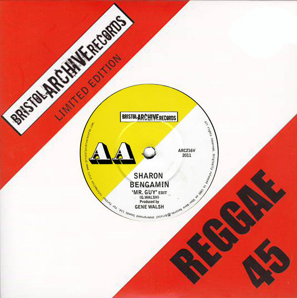 Joshua Moses (2) / Sharon Bengamin : Pretty Girl / Mr Guy Edit (7", Ltd)