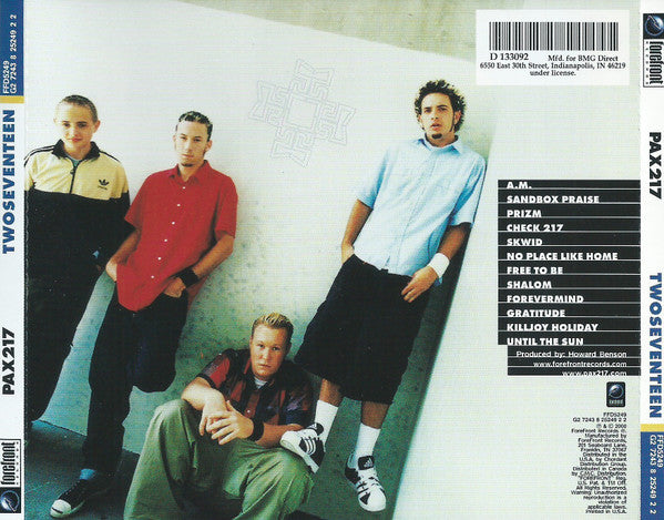 Pax 217 : Twoseventeen (CD, Album, Club)
