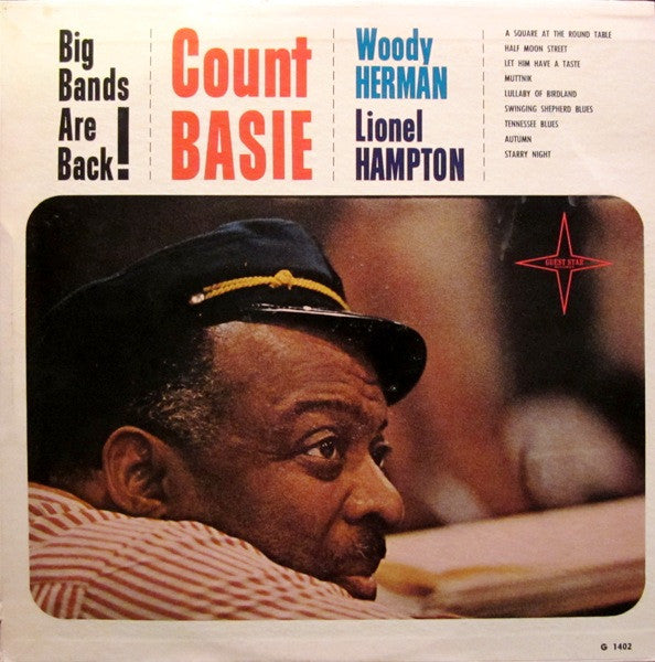 Count Basie And The Great Orchestras Of Woody Herman • Lionel Hampton : Big Bands Are Back! (LP, Comp)