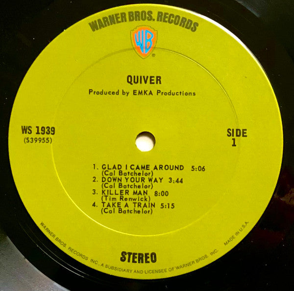 Quiver : Quiver (LP, Album, Ter)