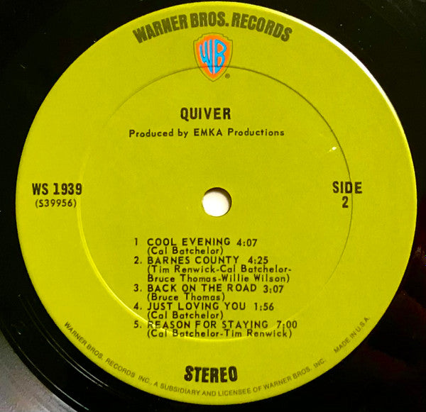 Quiver : Quiver (LP, Album, Ter)