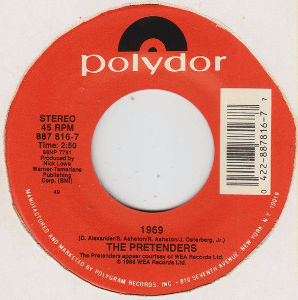 The Pretenders : Windows Of The World (7", Single)