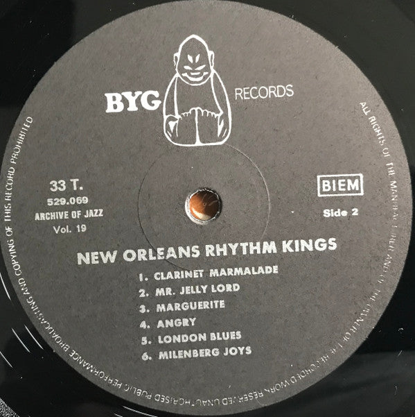 New Orleans Rhythm Kings : Archive Of Jazz - Volume 19 (LP, Comp)