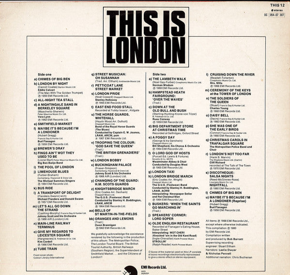 Various : This Is London (LP, Comp, Smplr)