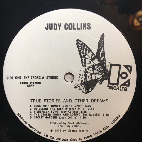 Judy Collins : True Stories (LP, Promo)