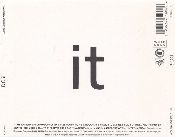 Digital Orgasm : It (CD, Album)