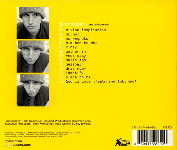 John Reuben : Are We There Yet? (CD, Album)