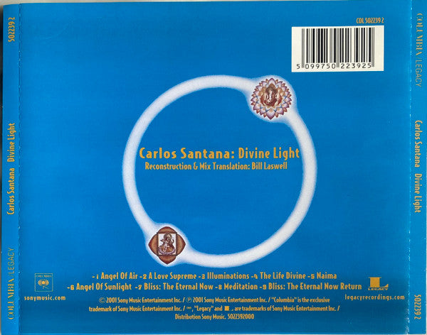 Carlos Santana : Divine Light (CD, Album, Sta)