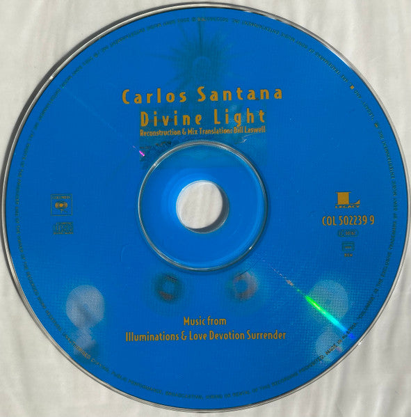 Carlos Santana : Divine Light (CD, Album, Sta)