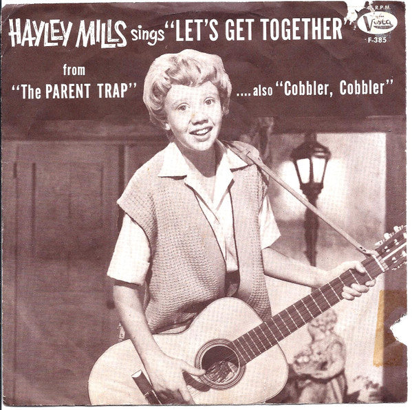 Hayley Mills : Let's Get Together (7", Single, Styrene, Ter)