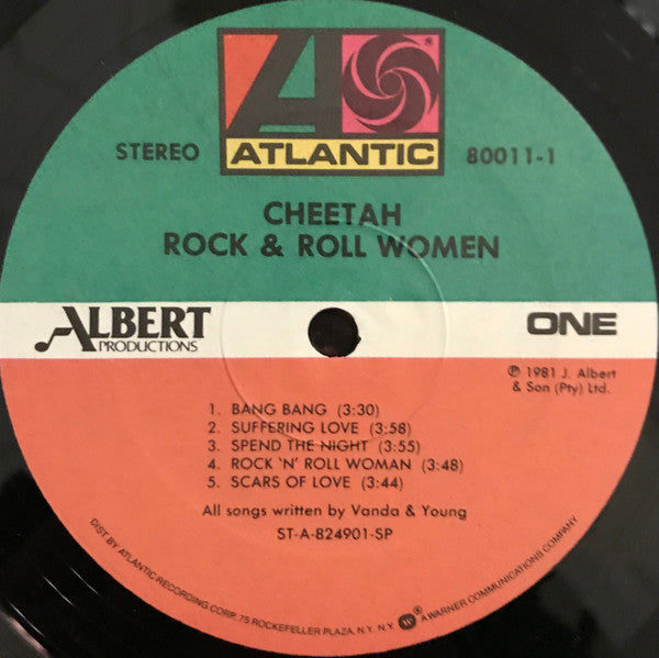 Cheetah (3) : Rock & Roll Women (LP, Album, Spe)