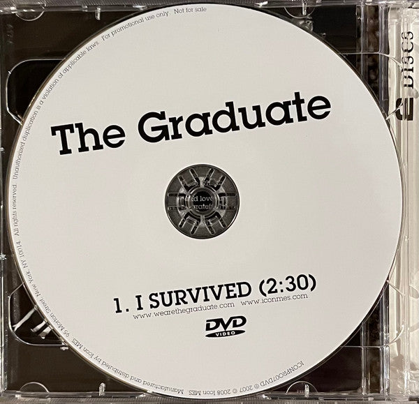 The Graduate (2) : I Survived (CD, Single, Promo + DVD, Single, Promo)