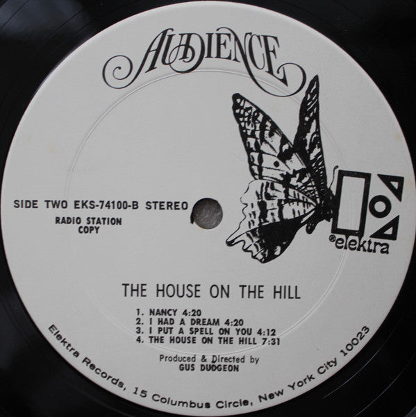 Audience (2) : The House On The Hill (LP, Album, Promo, Gat)