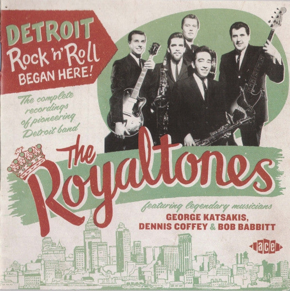 The Royaltones : Detroit Rock 'N' Roll Began Here! (CD, Comp, Ltd)
