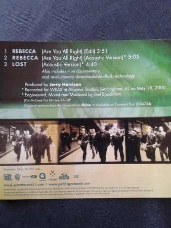 Pat McGee Band : Limited Edition EP (CD, EP, Enh, Promo)