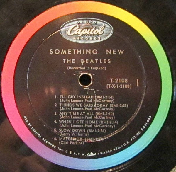The Beatles : Something New (LP, Album, Mono, RCA)