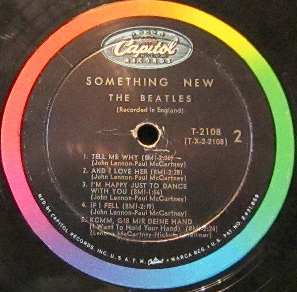 The Beatles : Something New (LP, Album, Mono, RCA)