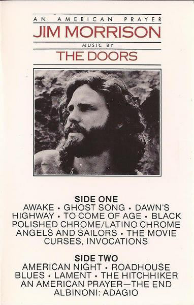 Jim Morrison , Music By The Doors : An American Prayer (Cass, Album, RE, Spe)